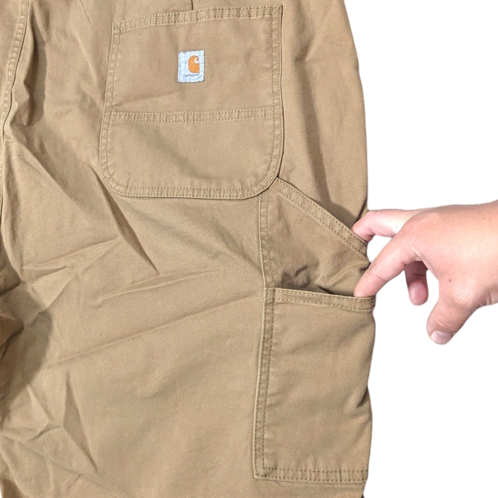 Carhartt Women's ORIGINAL Fit Crawford Short Plus - 24W Rugged Flex - 102094 257 - Picture 8 of 13